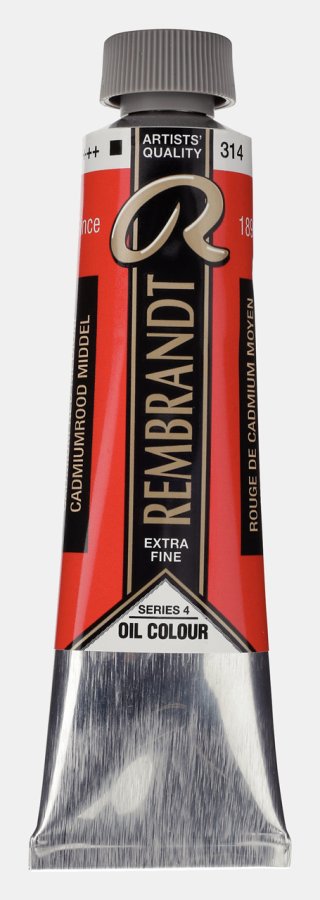 Rembrandt 40 ML Yağlı Boya Cadmium Red Medium — Rembrandt