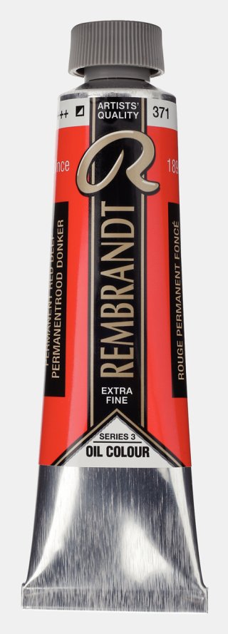 Rembrandt 40 ML Yağlı Boya Permanent Red Deep — Rembrandt