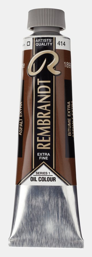 Rembrandt 40 ML Yağlı Boya Asphaltum — Rembrandt