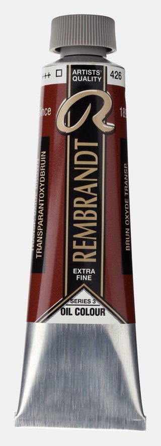 Rembrandt 40 ML Yağlı Boya Transparent Oxide Brown — Rembrandt