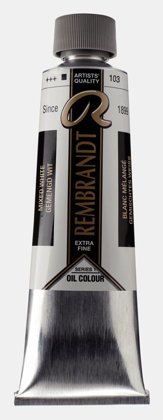 Rembrandt 150 ML Yağlı Boya Mıxed White — Rembrandt