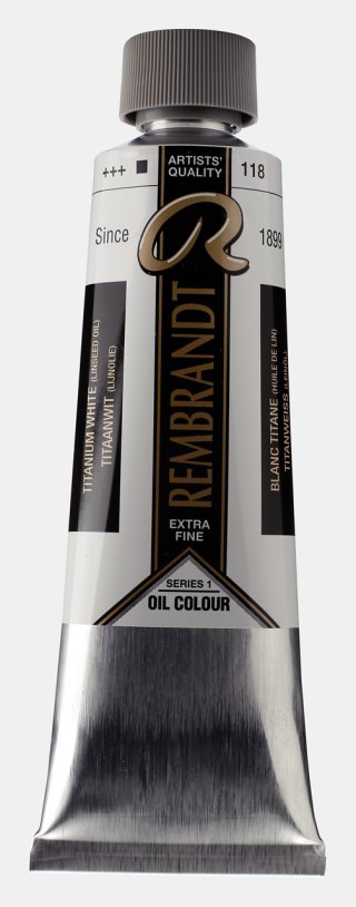 Rembrandt 150 ML Yağlı Boya Titan White (Linseed Oil) — Rembrandt