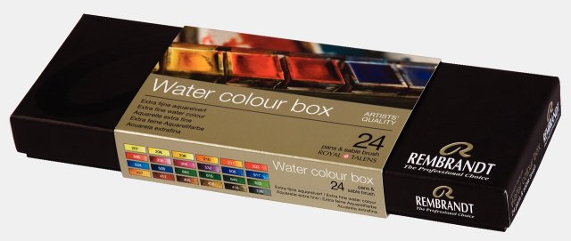 Rembrandt Suluboya Takımı 24'lü (Metal Kutu) — Rembrandt (görsel 2)