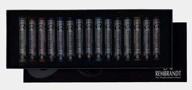 Rembrandt Soft Pastel Dark Set 15'li (Tam Boy) — Rembrandt