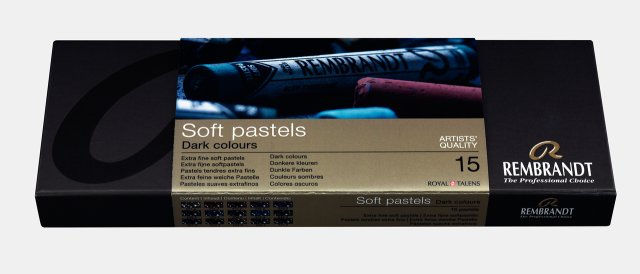 Rembrandt Soft Pastel Dark Set 15'li (Tam Boy) — Rembrandt (görsel 2)