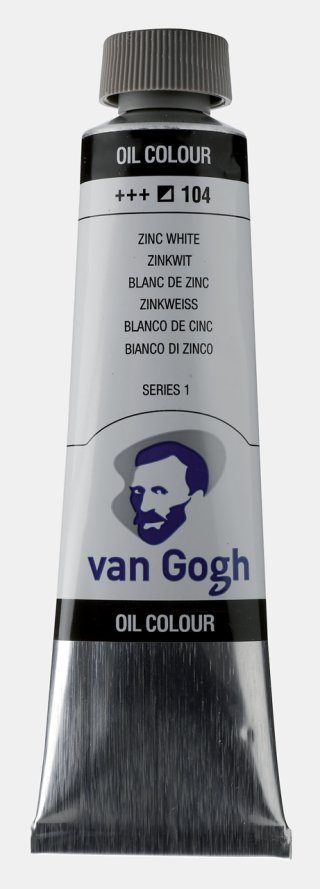 Van Gogh 40 ML Yağlı Boya Zinc White — Van Gogh