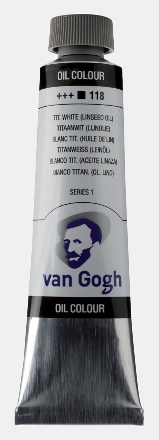 Van Gogh 40 ML Yağlı Boya Tıtanium White Linseed — Van Gogh