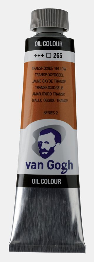 Van Gogh 40 ML Yağlı Boya Transparent Oxide Yellow — Van Gogh