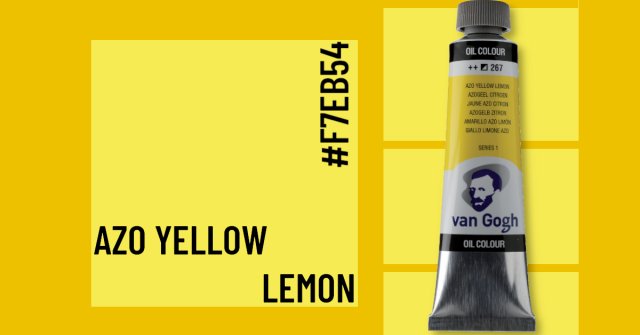 Van Gogh Azo Yellow Lemon 40 ML Yağlı Boya — Van Gogh (görsel 2)