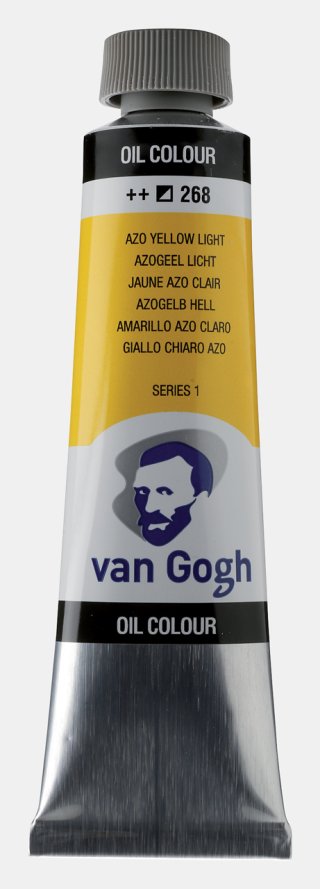 Van Gogh 40 ML Yağlı Boya Azo Yellow Light — Van Gogh