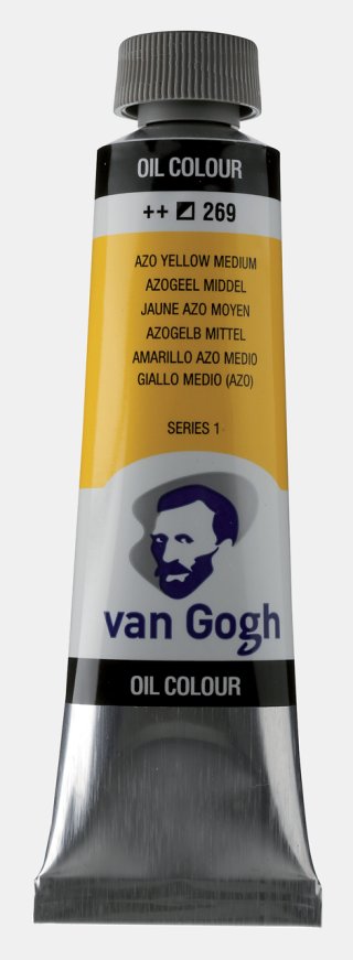 Van Gogh 40 ML Yağlı Boya Azo Yellow Medium — Van Gogh