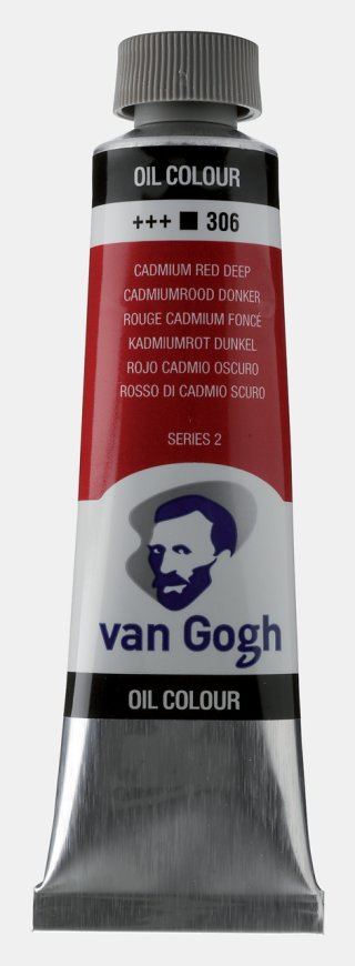 Van Gogh 40 ML Yağlı Boya Cadmium Red Deep — Van Gogh (görsel 2)