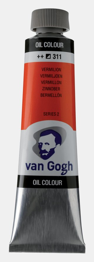 Van Gogh 40 ML Yağlı Boya Vermilion — Van Gogh
