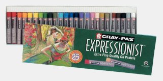 Sakura Expressionist Yağlı Pastel Set 25'li — Sakura