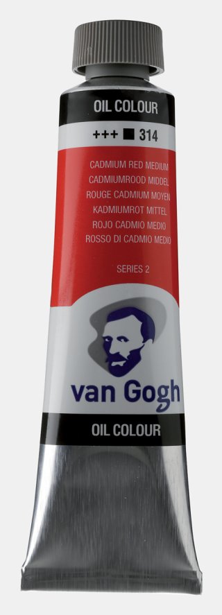 Van Gogh 40 ML Yağlı Boya Cadmium Red Medium — Van Gogh