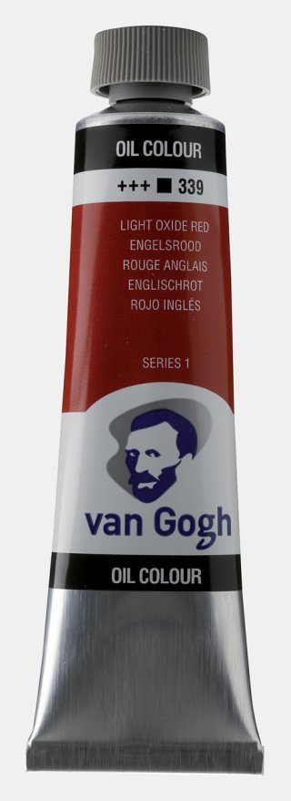 Van Gogh 40 ML Yağlı Boya Light Oxide Red — Van Gogh