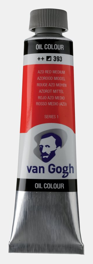 Van Gogh Azo Red Medium 40 ML Yağlı Boya  — Van Gogh