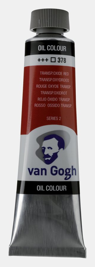 Van Gogh 40 ML Yağlı Boya Transparent Oxide Red — Van Gogh