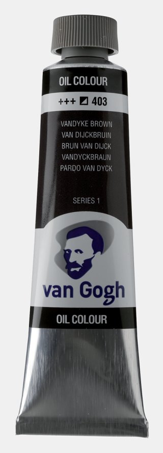Van Gogh 40 ML Yağlı Boya Burnt Umber — Van Gogh
