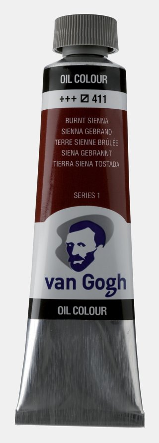 Van Gogh 40 ML Yağlı Boya Burnt Sienna — Van Gogh