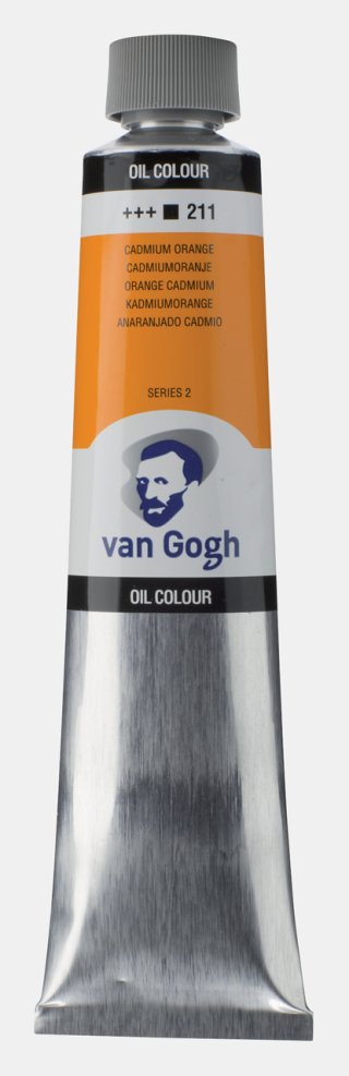 Van Gogh Yağlı Boya 200 ML Cadmium Orange 211 — Van Gogh