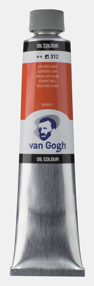 Van Gogh Yağlı Boya 200 ML Azo Red Light 312 — Van Gogh