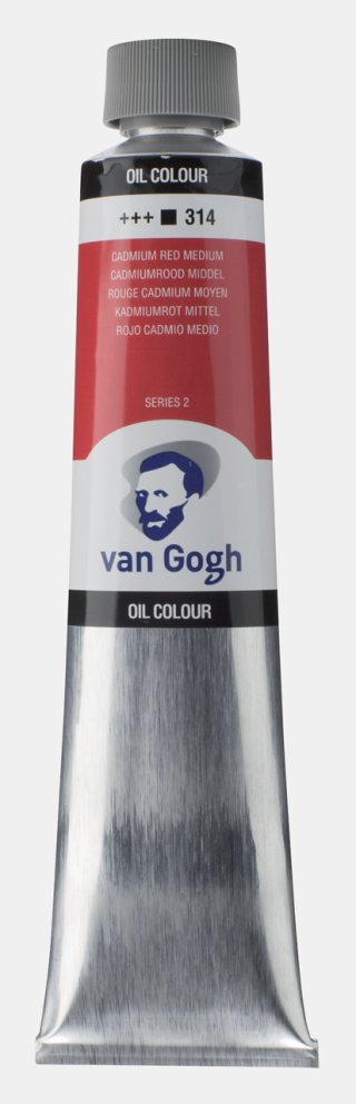 Van Gogh Yağlı Boya 200 ML Cadmium Red Medium 314 — Van Gogh