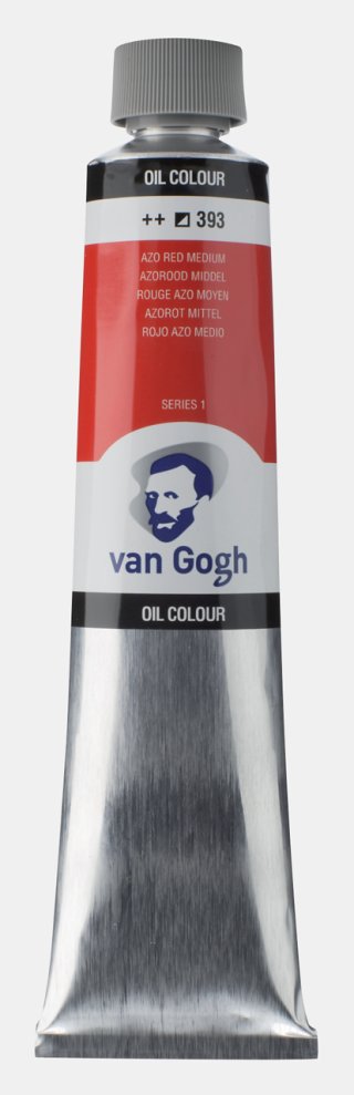 Van Gogh Yağlı Boya 200 ML Azo Red Medium 393 — Van Gogh