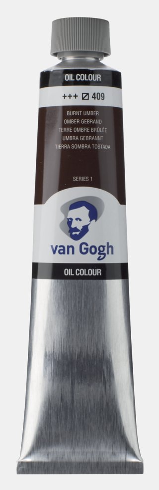 Van Gogh Yağlı Boya 200 ML Burnt Umber 409 — Van Gogh (görsel 2)