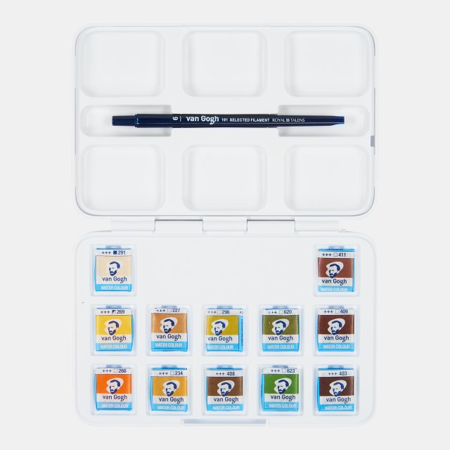 Van Gogh Suluboya Tablet 12'li Shades Of Nature ( Plastik Kutu ) — Van Gogh (görsel 2)