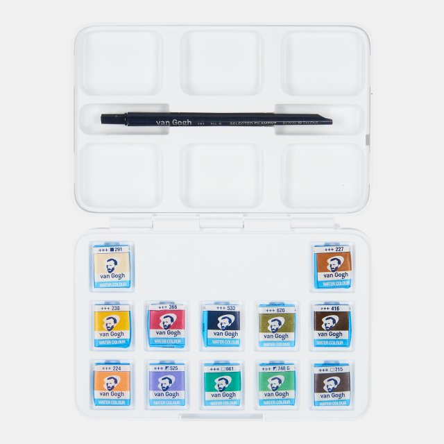 Van Gogh Suluboya Tablet 12'li Muted Colours (plastik Kutu) — Van Gogh (görsel 2)