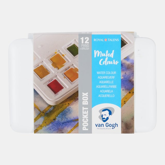 Van Gogh Suluboya Tablet 12'li Muted Colours (plastik Kutu) — Van Gogh (görsel 3)