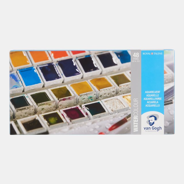 Van Gogh Suluboya Tablet 48'li ( Metal Kutu ) — Van Gogh (görsel 3)