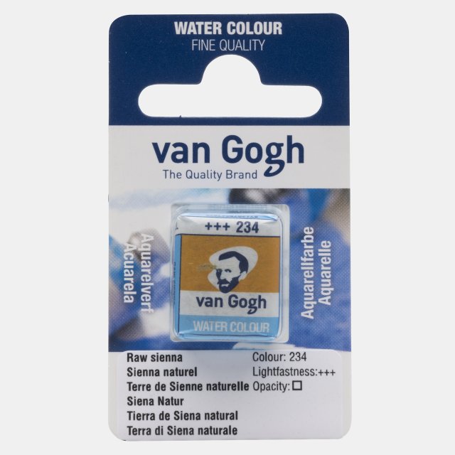 Van Gogh Suluboya Tablet Raw Sienna — Van Gogh