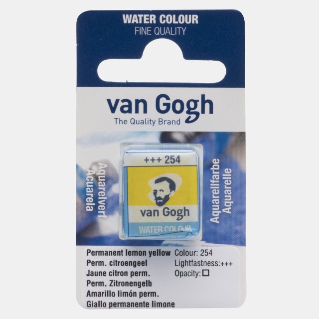 Van Gogh Suluboya Tablet Permanent Lemon Yellow — Van Gogh