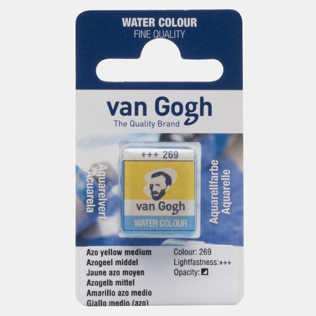 Van Gogh Suluboya Tablet Azo Yellow Medium — Van Gogh
