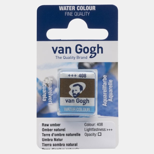 Van Gogh Suluboya Tablet Raw Umber — Van Gogh