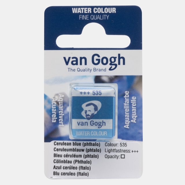 Van Gogh Suluboya Tablet Cerulean Blue (Phthalo) — Van Gogh