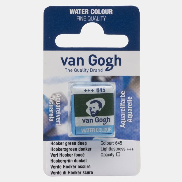 Van Gogh Suluboya Tablet Hooker Green Deep — Van Gogh