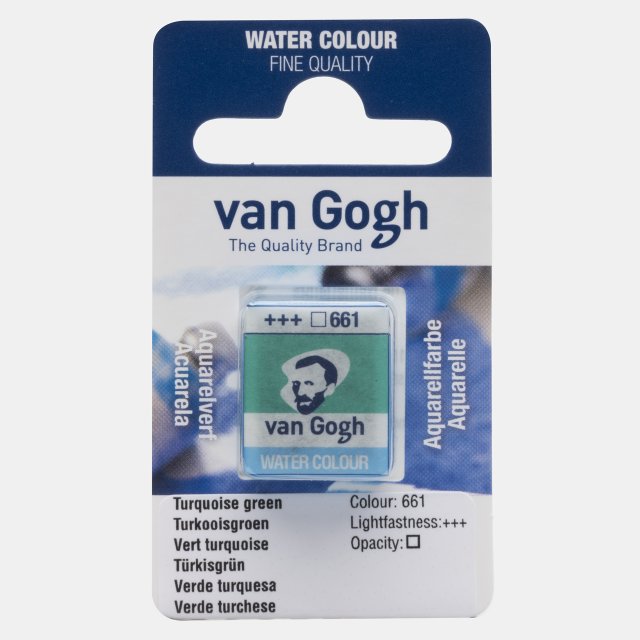 Van Gogh Suluboya Tablet - Permanent Green — Van Gogh