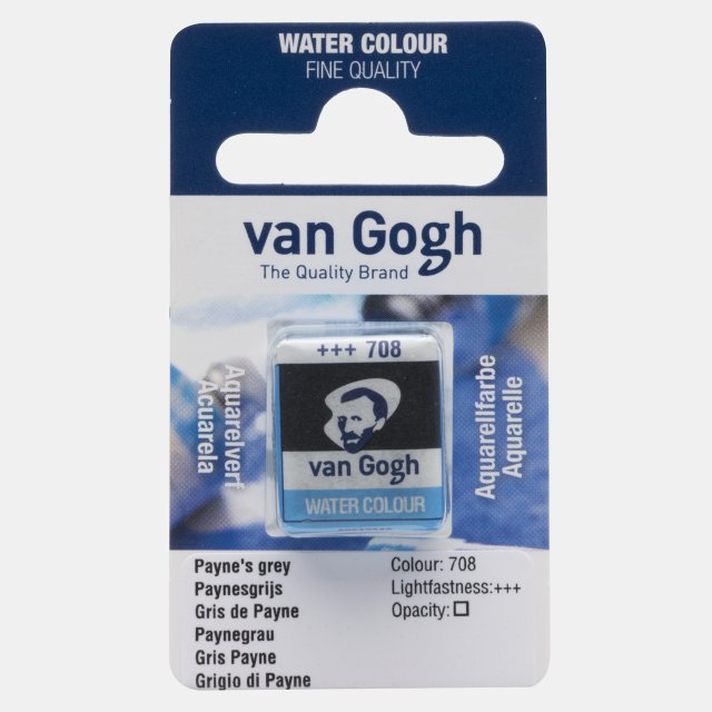 Van Gogh Suluboya Tablet Payne's Grey — Van Gogh (görsel 2)