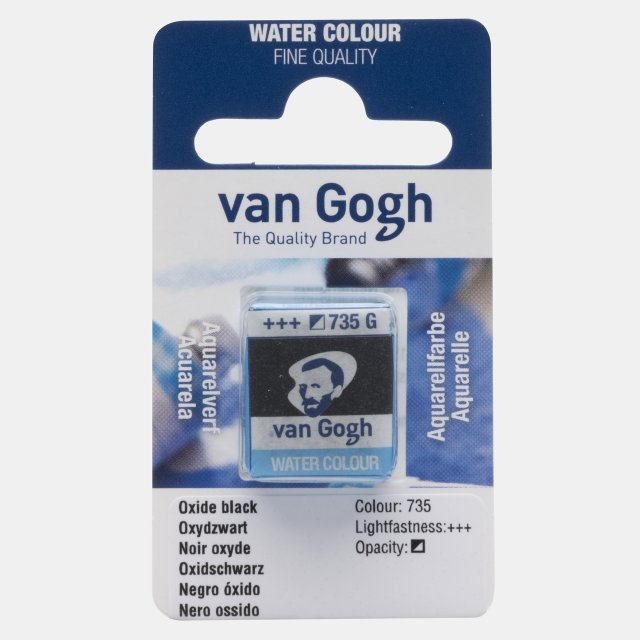 Van Gogh Suluboya Tablet Oxide Black — Van Gogh