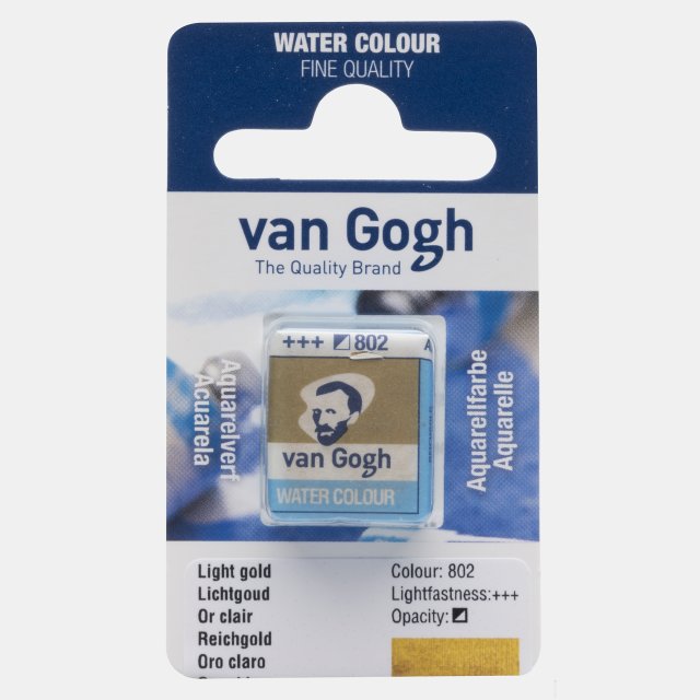 Van Gogh Suluboya Tablet Light Gold — Van Gogh