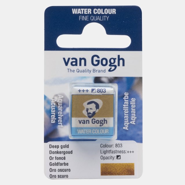 Van Gogh Suluboya Tablet Deep Gold — Van Gogh