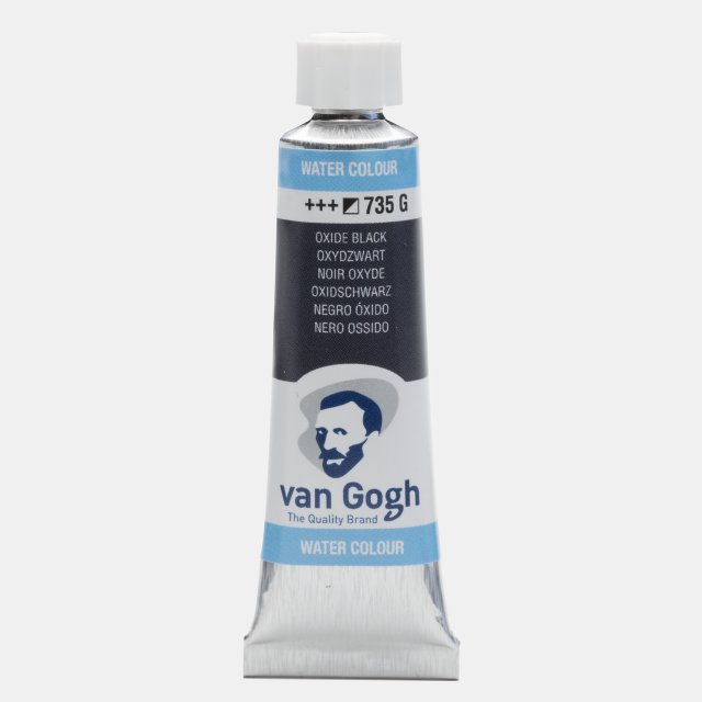 Van Gogh Sulu Boya Oxide Black 10 ML Tüp — Van Gogh