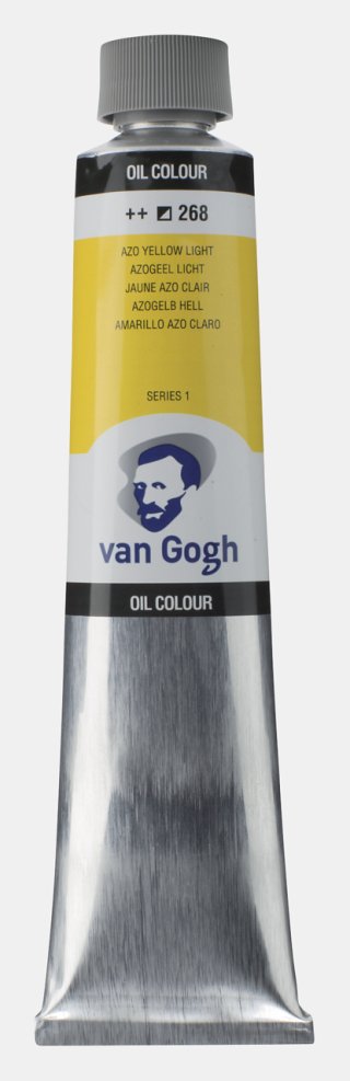 Van Gogh Yağlı Boya 200 ML Azo Yellow Light 268 — Van Gogh