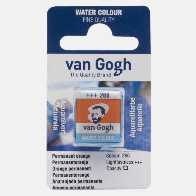 Van Gogh Suluboya Tablet Permanent Orange — Van Gogh