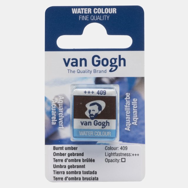 Van Gogh Suluboya Tablet Burnt Umber — Van Gogh