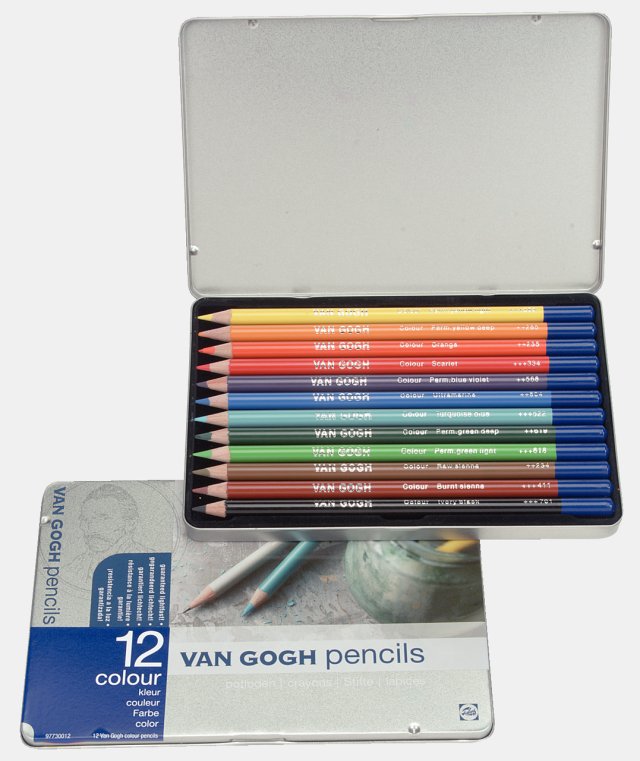 Van Gogh Renkli Kalem 12`li Set — Van Gogh