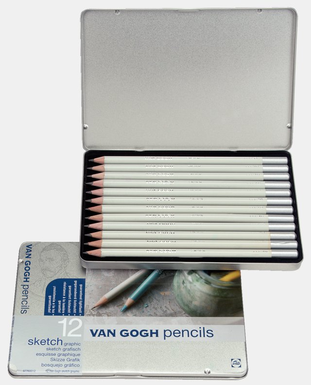 Van Gogh Sketch 12`li Set ( Renkli Eskiz ) — Van Gogh